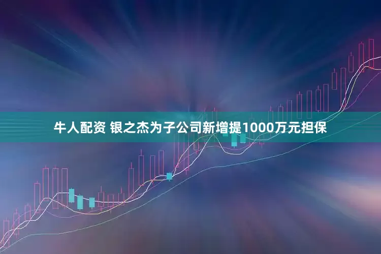 牛人配资 银之杰为子公司新增提1000万元担保