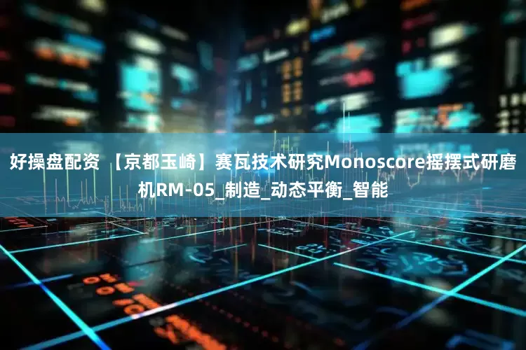 好操盘配资 【京都玉崎】赛瓦技术研究Monoscore摇摆式研磨机RM-05_制造_动态平衡_智能